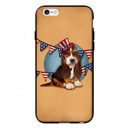 Coque Chien Dog USA Americain pour iPhone 6 - Maryline Cazenave Coque Chien Dog USA Americain pour iPhone 6 - Maryline Cazenave