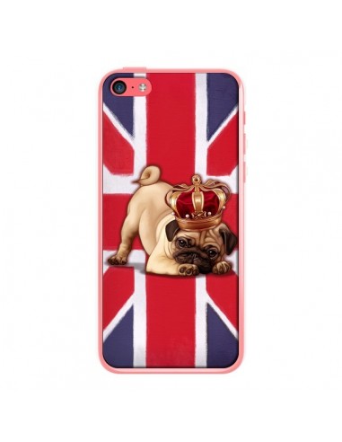 Coque Chien Dog Anglais UK British Queen King Roi Reine pour iPhone 5C - Maryline Cazenave