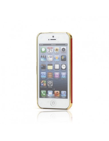 Coque Rock'n'Roll Cuir Cloutée pour iPhone 5