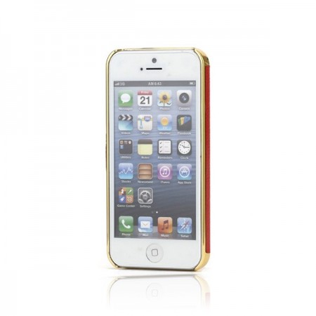 Coque Rock'n'Roll Cuir Cloutée pour iPhone 5