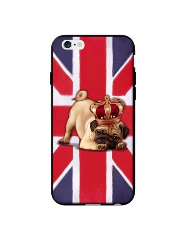 Coque Chien Dog Anglais UK British Queen King Roi Reine pour iPhone 6 - Maryline Cazenave