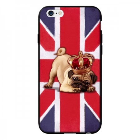 Coque Chien Dog Anglais UK British Queen King Roi Reine pour iPhone 6 - Maryline Cazenave Coque Chien Dog Anglais UK British Queen King Roi Reine pour iPhone 6 - Maryline Cazenave
