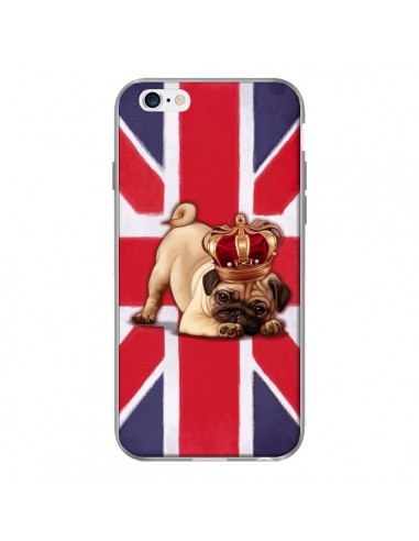 Coque Chien Dog Anglais UK British Queen King Roi Reine pour iPhone 6 - Maryline Cazenave