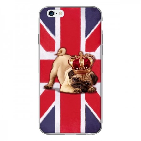 Coque Chien Dog Anglais UK British Queen King Roi Reine pour iPhone 6 - Maryline Cazenave Coque Chien Dog Anglais UK British Queen King Roi Reine pour iPhone 6 - Maryline Cazenave