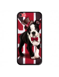 Coque Chien Dog Anglais UK British Gentleman pour iPhone 5C - Maryline Cazenave