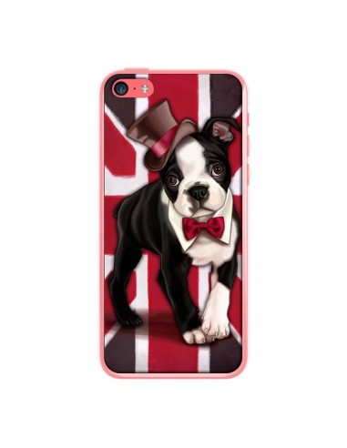 Coque Chien Dog Anglais UK British Gentleman pour iPhone 5C - Maryline Cazenave