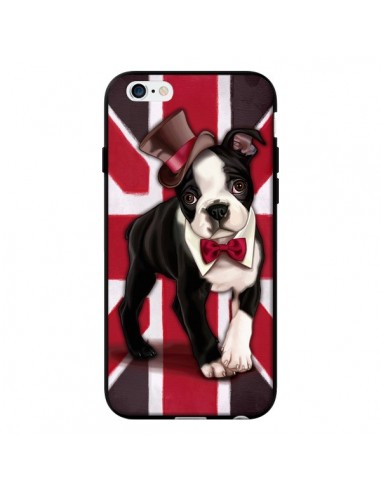 Coque Chien Dog Anglais UK British Gentleman pour iPhone 6 - Maryline Cazenave