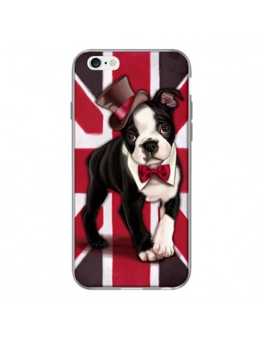 Coque Chien Dog Anglais UK British Gentleman pour iPhone 6 - Maryline Cazenave
