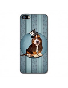 Coque Chien Dog Jeu Poket Cartes pour iPhone 5 et 5S - Maryline Cazenave 2