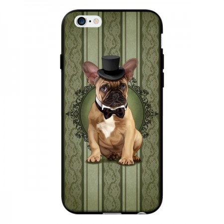 Coque Chien Dog Bulldog Noeud Papillon Chapeau pour iPhone 6 - Maryline Cazenave Coque Chien Dog Bulldog Noeud Papillon Chapeau pour iPhone 6 - Maryline Cazenave