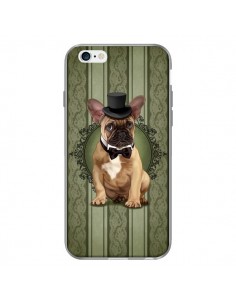 Coque Chien Dog Bulldog Noeud Papillon Chapeau pour iPhone 6 - Maryline Cazenave 2
