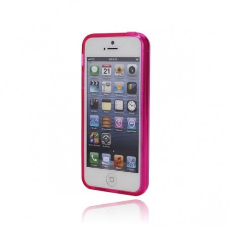 Coque Translucide en Silicone pour iPhone 5