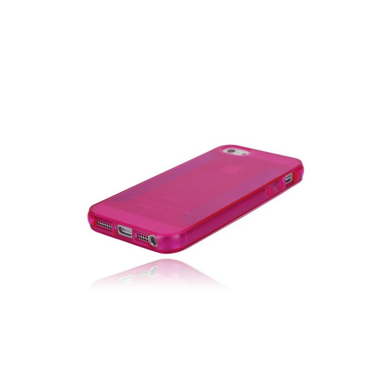 Coque Translucide en Silicone pour iPhone 5