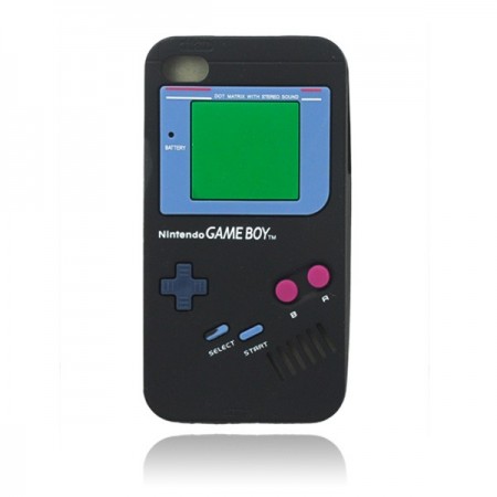 Coque Game Boy en Silicone pour iPhone 4/4S