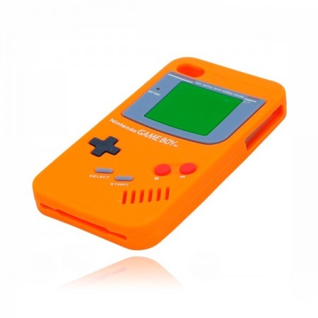 Coque Game Boy en Silicone pour iPhone 4/4S