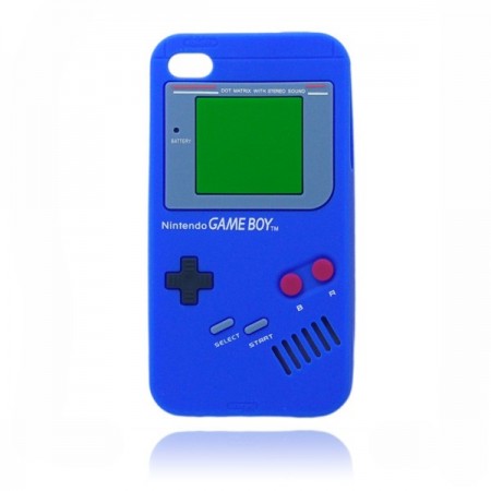 Coque Game Boy en Silicone pour iPhone 4/4S