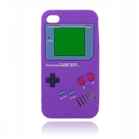 Coque Game Boy en Silicone pour iPhone 4/4S