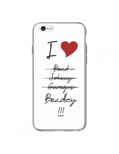 Coque I love Bradley Coeur Amour pour iPhone 6 Plus - Julien Martinez