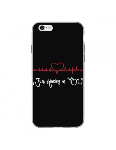 Coque Just Thinking of You Coeur Love Amour pour iPhone 6 Plus - Julien Martinez