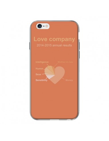 Coque Love Company Coeur Amour pour iPhone 6 Plus - Julien Martinez