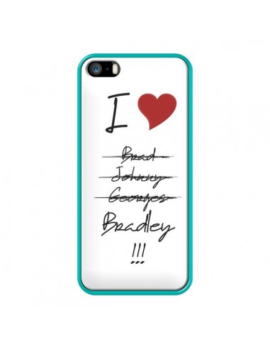 Coque I love Bradley Coeur Amour pour iPhone 5 et 5S - Julien Martinez