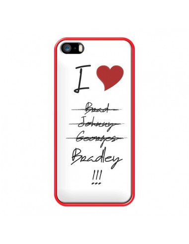 Coque I love Bradley Coeur Amour pour iPhone 5 et 5S - Julien Martinez