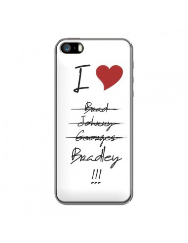 Coque I love Bradley Coeur Amour pour iPhone 5 et 5S - Julien Martinez