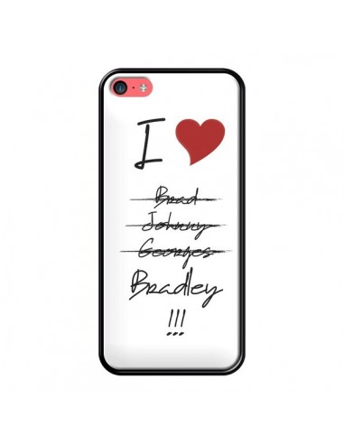 Coque I love Bradley Coeur Amour pour iPhone 5C - Julien Martinez