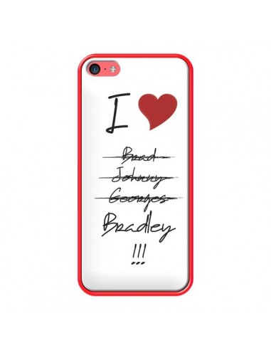 Coque I love Bradley Coeur Amour pour iPhone 5C - Julien Martinez