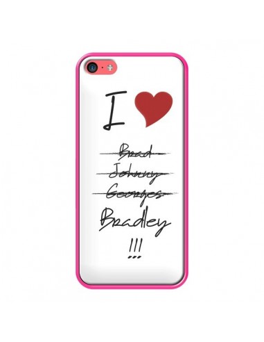 Coque I love Bradley Coeur Amour pour iPhone 5C - Julien Martinez