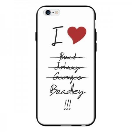 Coque I love Bradley Coeur Amour pour iPhone 6 - Julien Martinez