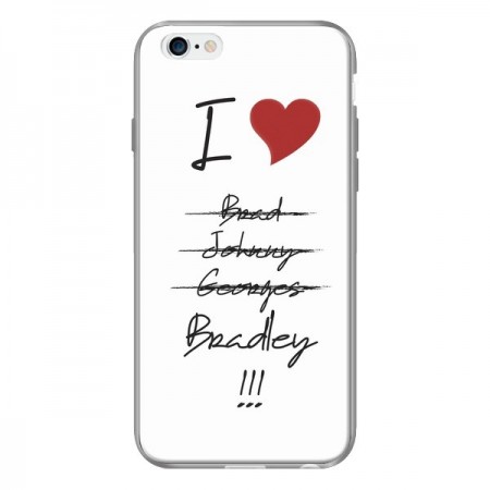 Coque I love Bradley Coeur Amour pour iPhone 6 - Julien Martinez