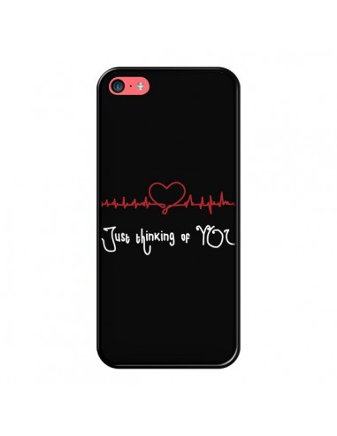 Coque Just Thinking of You Coeur Love Amour pour iPhone 5C - Julien Martinez