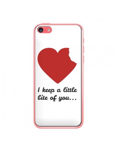 Coque I Keep a little bite of you Coeur Love Amour pour iPhone 5C - Julien Martinez