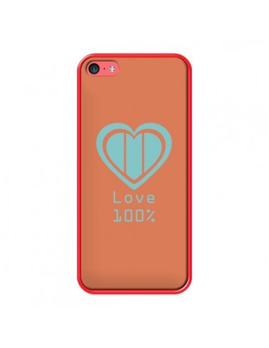 Coque Love 100% Coeur Amour pour iPhone 5C - Julien Martinez