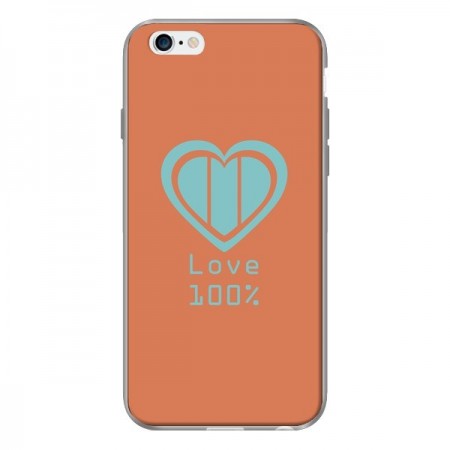 Coque Love 100% Coeur Amour pour iPhone 6 - Julien Martinez Coque Love 100% Coeur Amour pour iPhone 6 - Julien Martinez