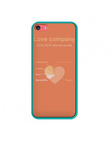 Coque Love Company Coeur Amour pour iPhone 5C - Julien Martinez