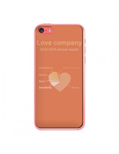 Coque Love Company Coeur Amour pour iPhone 5C - Julien Martinez