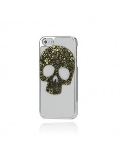 Coque Crane en Métal et en Cuir pour iPhone 5