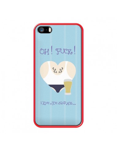 Coque Homme Man Fuck Love Coeur Amour pour iPhone 5 et 5S - Julien Martinez