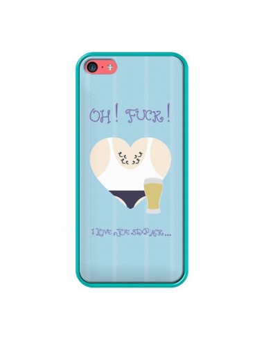 Coque Homme Man Fuck Love Coeur Amour pour iPhone 5C - Julien Martinez