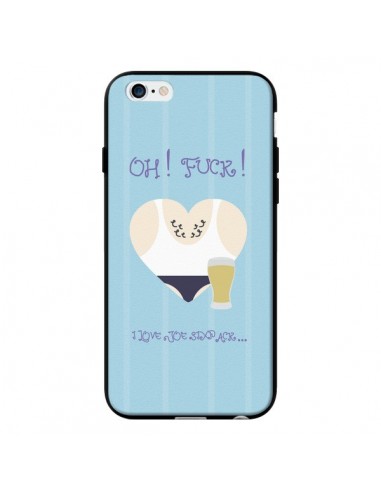 Coque Homme Man Fuck Love Coeur Amour pour iPhone 6 - Julien Martinez