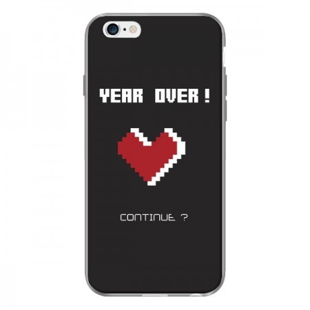 Coque Year Over Love Coeur Amour pour iPhone 6 - Julien Martinez