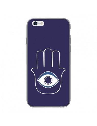 Coque Main de Fatma Oeil Bleu pour iPhone 6 Plus - Laetitia