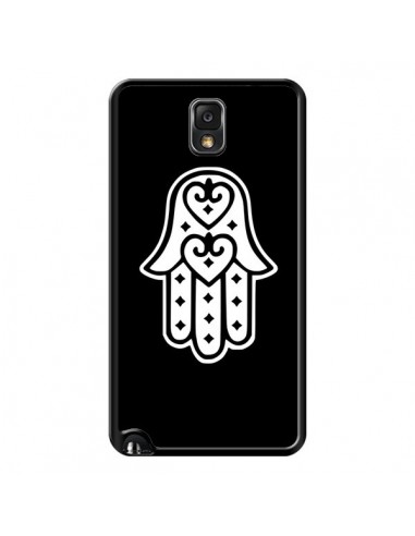 Coque Main de Fatma Oeil Noir pour Samsung Galaxy Note IV - Laetitia