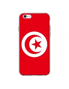Coque Drapeau Tunisie Tunisien pour iPhone 6 Plus - Laetitia