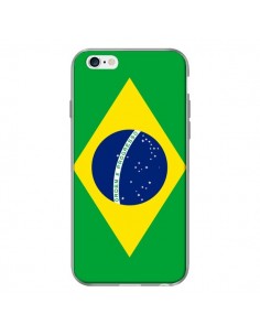 Coque Drapeau Brésil Brésilien pour iPhone 6 Plus - Laetitia