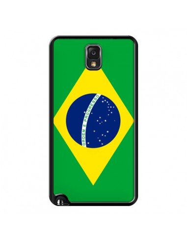 Coque Drapeau Brésil Brésilien pour Samsung Galaxy Note IV - Laetitia