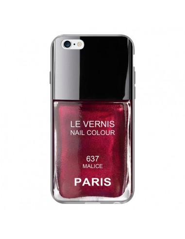 Coque Vernis Paris Malice Violet pour iPhone 6 Plus - Laetitia
