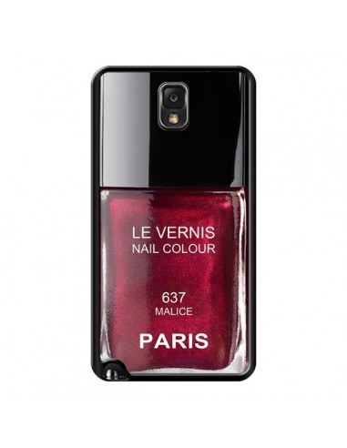 Coque Vernis Paris Malice Violet pour Samsung Galaxy Note IV - Laetitia